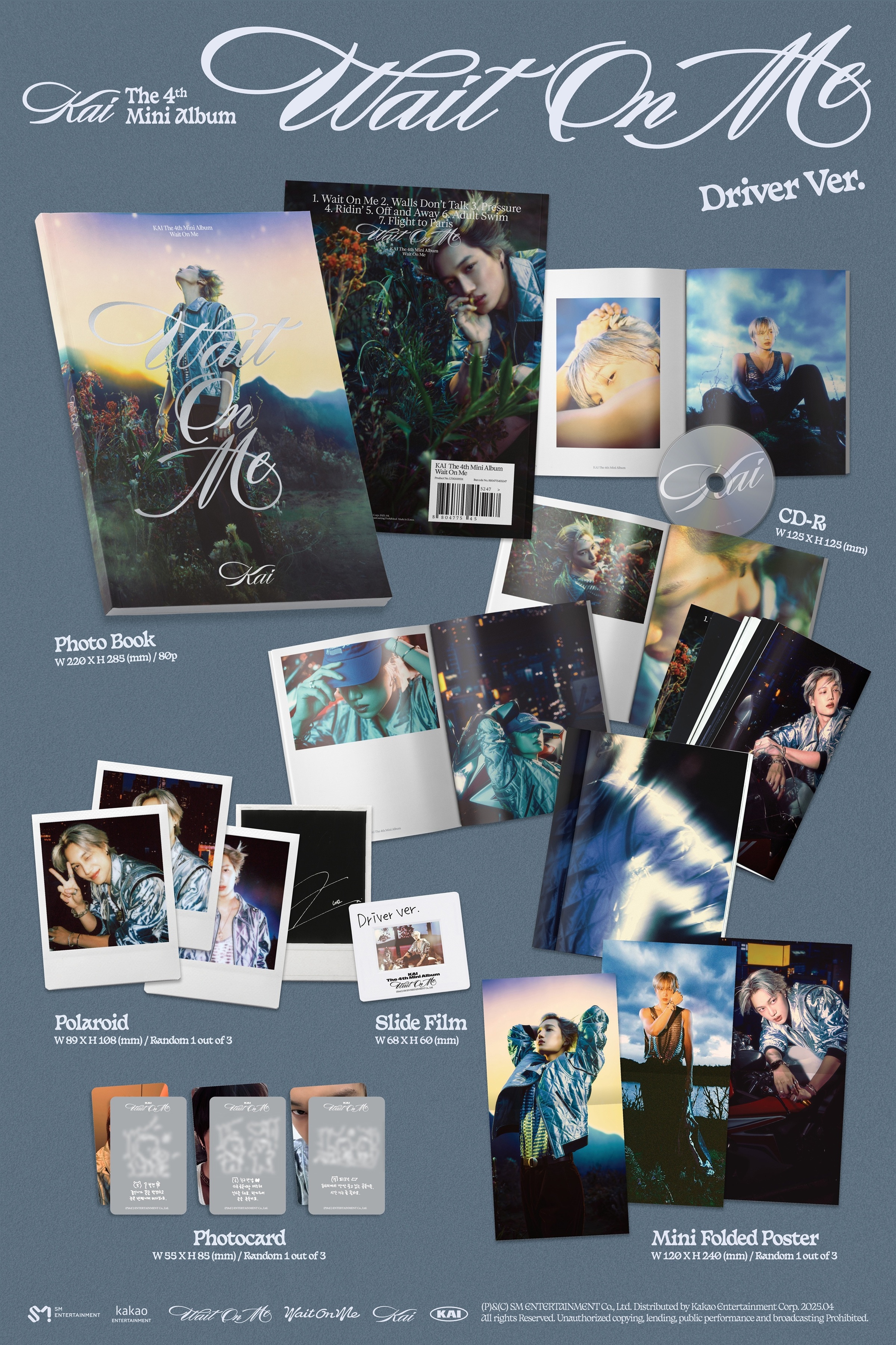 KAI - Wait On Me / 4th Mini Album (Photo Book Ver.)